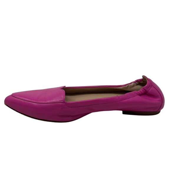 French Sole New York FS/NY hot pink leather Claudia Heart Ballet Flats size 8.5 - Picture 10 of 14